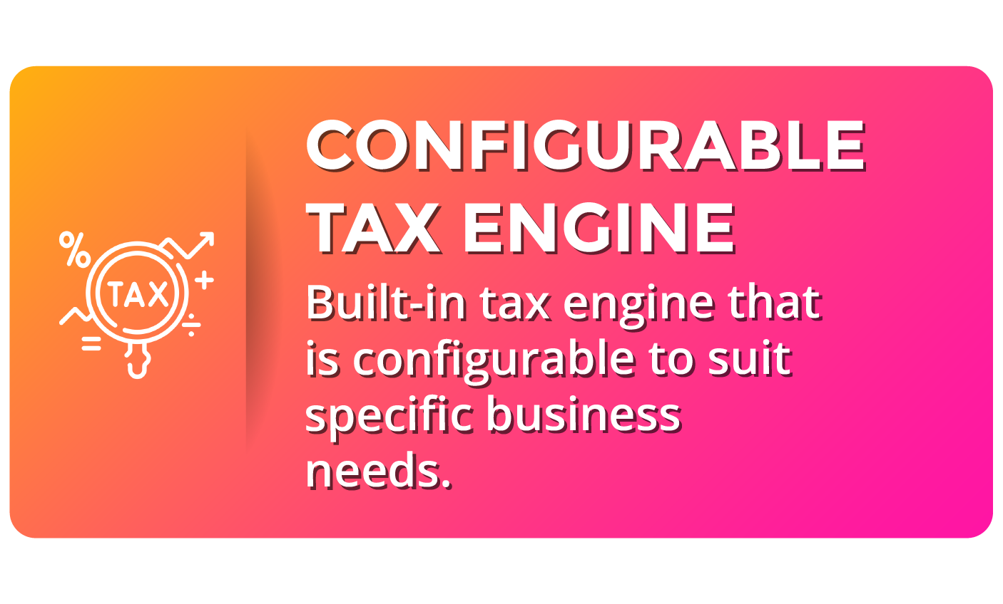 configurable tax engine