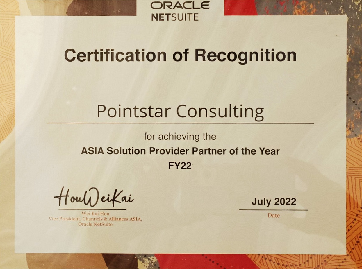 ASIA Solution Provider Partner of the Year FY22