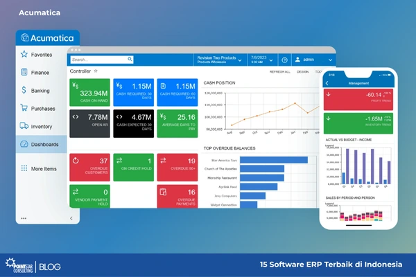 15 Software ERP Terbaik di Indonesia - Acumatica