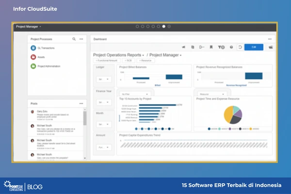 15 Software ERP Terbaik di Indonesia - Infor CloudSuite